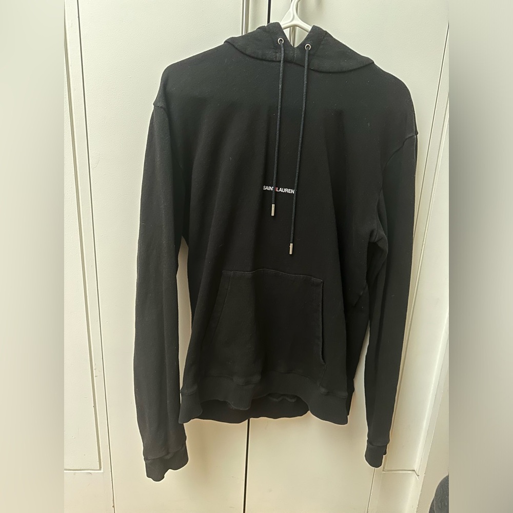 Saint Laurent Black Hoodie
